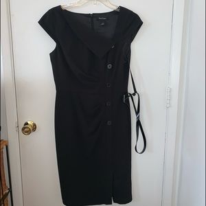 White Market Black House Dress | Sz 6 | Black